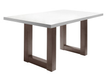 Esstisch in Rost aus MDF - 140x75x90cm (BxHxT)