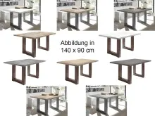 Esstisch >Trey< aus MDF - 180x75x90cm (BxHxT)