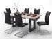 Esstisch >Trey VII< in Sandeiche aus MDF - 180x75x90cm (BxHxT)