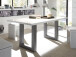 Esstisch >Trey VII< in Graphit aus MDF - 180x75x90cm (BxHxT)