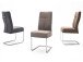Esszimmerstuhl >Talesia I< (2-er Set) in sand aus Polyester - 47x104x64 (BxHxT)