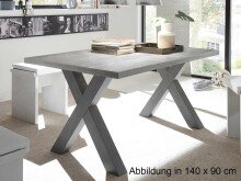 Esstisch >Trey XI< aus MDF - 180x75x90cm (BxHxT)
