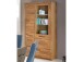 Vitrine >Leduc< in Wildeiche aus Metall - 98x203x40cm (BxHxT)