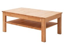 Couchtisch >Leduc< in Kernbuche aus Massivholz - 104x44x62cm (BxHxT)