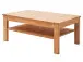 Couchtisch >Leduc< in Kernbuche aus Massivholz - 104x44x62cm (BxHxT)