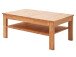 Couchtisch >Leduc< in Kernbuche aus Massivholz - 104x44x62cm (BxHxT)