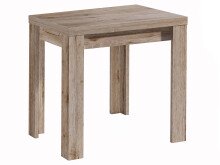 Esstisch >Flocke I< aus Massivholz - siehe Produktbeschreibungx78x60cm (BxHxT)