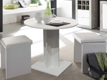 Esstisch - (ausziehbar bis 120cm) 80/120x75x80cm (BxHxT)