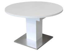 Esstisch >Judd<  (ausziehbar bis 160cm) - 120/160x76x120cm (BxHxT)