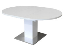 Esstisch >Judd<  (ausziehbar bis 160cm) - 120/160x76x120cm (BxHxT)