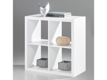 Raumteiler >Portia< in Weiß - 77x77x38cm (BxHxT)
