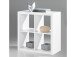 Raumteiler >Portia< in Weiß - 77x77x38cm (BxHxT)