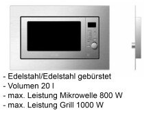 Küchen-Set >Mailand II< in Weiß/Hochglanz aus Glas - 280x200x60cm (BxHxT)