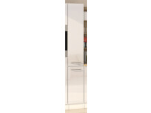 Küchen-Set >Mailand IX< in Weiß/Hochglanz aus Glas - 340x200x60cm (BxHxT)