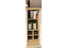 Küchen-Set >Mailand IX< in Weiß/Hochglanz aus Glas - 340x200x60cm (BxHxT)