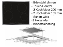 Küchen-Set >Mailand XII< in Weiß/Hochglanz aus Glas - 370x200x60cm (BxHxT)
