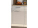 Küchen-Set >Mailand XII< in Weiß/Hochglanz aus Glas - 370x200x60cm (BxHxT)