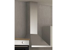 Küchen-Set >Rom II< in Edelstahlfarben aus Glas - 300x200x60cm (BxHxT)