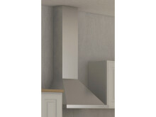 Küchen-Set >Rom III< in Edelstahlfarben aus Glas - 330x200x60cm (BxHxT)