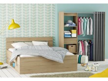 Kleiderschrank >Clara I< in  - 168,2x187x50cm (BxHxT)