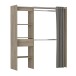 Kleiderschrank >Clara I< in  - 168,2x187x50cm (BxHxT)