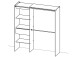 Kleiderschrank >Clara I< in  - 168,2x187x50cm (BxHxT)