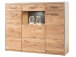 Highboard >Medina I< in Asteiche aus Metall - 154x121x39cm (BxHxT)