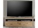 TV-Board >Medina< in Asteiche Bianco geölt aus Metall - 124x41x52cm (BxHxT)