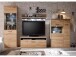 Wandboard >Medina I< in Eiche Bianco - 124x24x23cm (BxHxT)