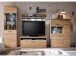 Wandboard >Medina I< in Eiche Bianco - 124x24x23cm (BxHxT)