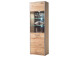 Wohnwand >Medina II< in Asteiche aus Metall - 301x201x52cm (BxHxT)