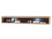 Wohnwand >Medina VII< in Asteiche aus Metall - 288x176x52cm (BxHxT)