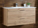 Waschtisch-Set >Bella< in Wildeiche - 99x53x45cm (BxHxT)