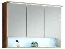 Spiegelschrank >Bella< in Wildeiche - 100x70x23cm...