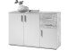 Kommode >Freida< (B/H/T 120 x 82 x 35 cm) in Beton - 120x82x35cm (BxHxT)