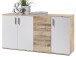Kommode >Freida< in Weiß - 160x82x35cm (BxHxT)