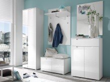 Wandspiegel >Suzette< aus Spiegelglas - 70x90x2cm...