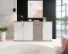 Kommode >Freida III< in Sonoma dunkel - 160x82x35cm (BxHxT)