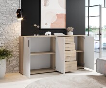 Kommode >Freida< in Sonoma-hell - 160x82x35cm (BxHxT)