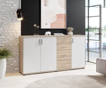Kommode >Freida< in Sonoma-hell - 160x82x35cm (BxHxT)