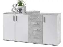 Kommode >Freida< (B/H/T 160 x 82 x 35 cm) in Beton...