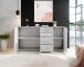 Kommode >Freida< (B/H/T 160 x 82 x 35 cm) in Beton - 160x82x35cm (BxHxT)