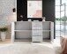 Kommode >Freida< (B/H/T 160 x 82 x 35 cm) in Beton - 160x82x35cm (BxHxT)