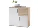 Kommode >Freida< in Weiß - 80x82x35cm (BxHxT)