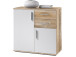 Kommode >Freida< in Weiß - 80x82x35cm (BxHxT)