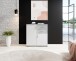 Kommode >Freida< (B/H/T 80 x 82 x 35 cm) in Beton - 80x82x35cm (BxHxT)
