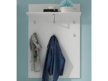 Garderoben-Set >Suzette< in Weiß aus MDF - 230x198x40cm (BxHxT)