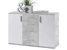 Kommode >Freida< (B/H/T 120 x 82 x 35 cm) in Beton...
