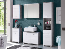Hochschrank >Peter< aus MDF - 38x190x30cm (BxHxT)