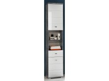 Hochschrank >Peter< aus MDF - 38x190x30cm (BxHxT)